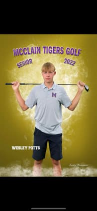 Wesley Potts Men's Golf recruiting profile image
