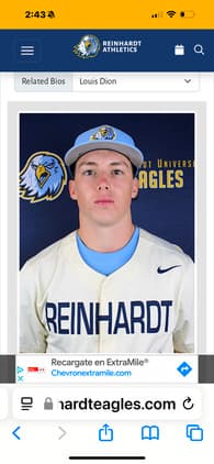 Louis Dion Baseball recruiting profile image