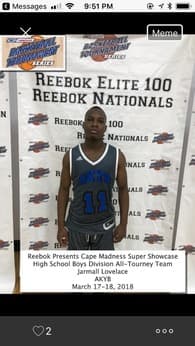 Jarmall Lovelace Men's Basketball recruiting profile image
