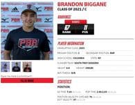 Brandon Biggane Baseball recruiting profile image