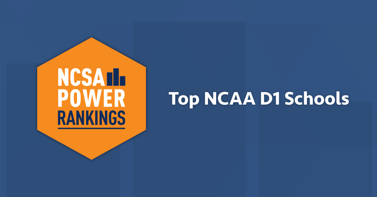 Best NCAA Division 1 Colleges | NCSA Power Rankings 2022