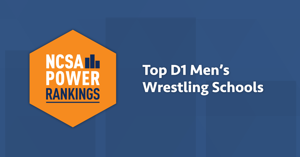 Best Division 1 Men’s Wrestling Colleges NCSA Power Rankings 2022