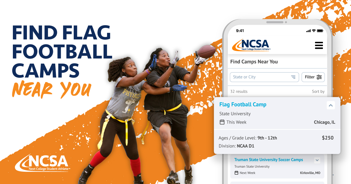 Find Women's Flag Football Camps Near You 2022 Flag football Camps