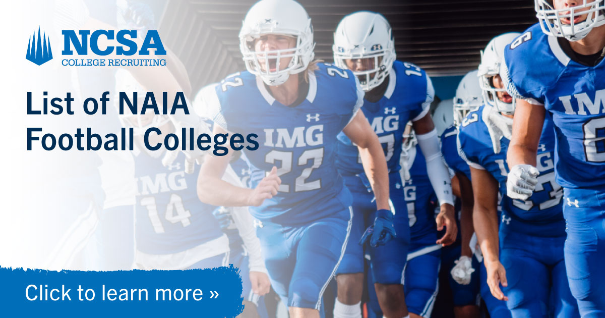 NAIA Football Schools A Complete List (2023)