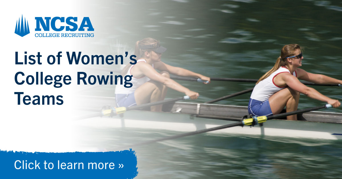Women's Rowing Colleges A Complete List (2023)