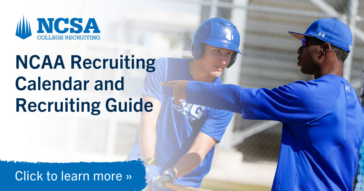 Ncaa Recruiting Calendar And Recruiting Guide 1 