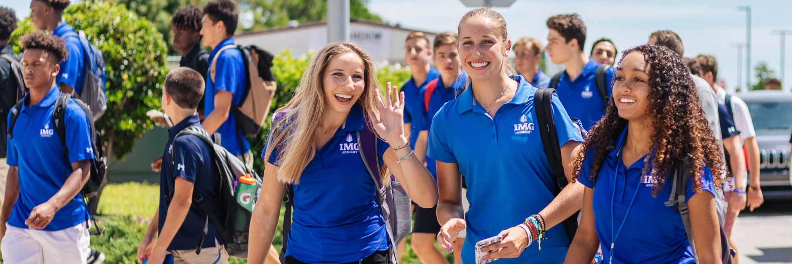 IMG Academy students on campus