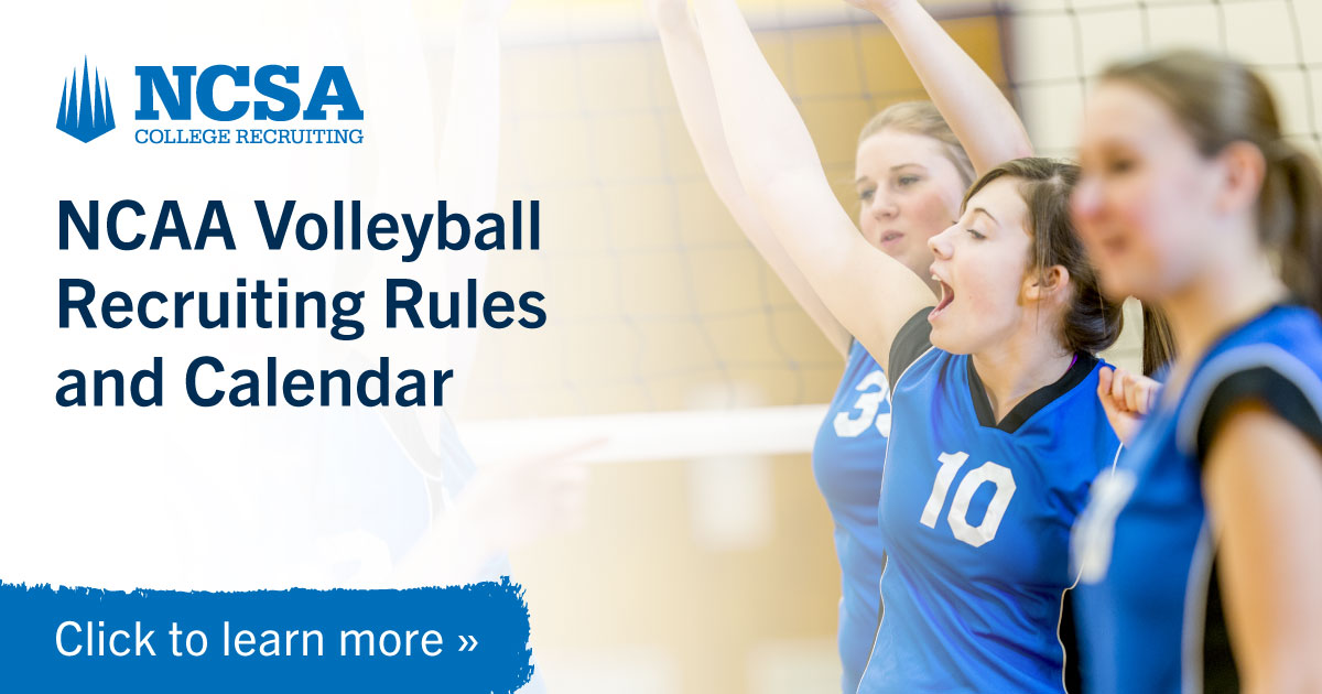 202324 NCAA Volleyball Recruiting Rules And Calendar