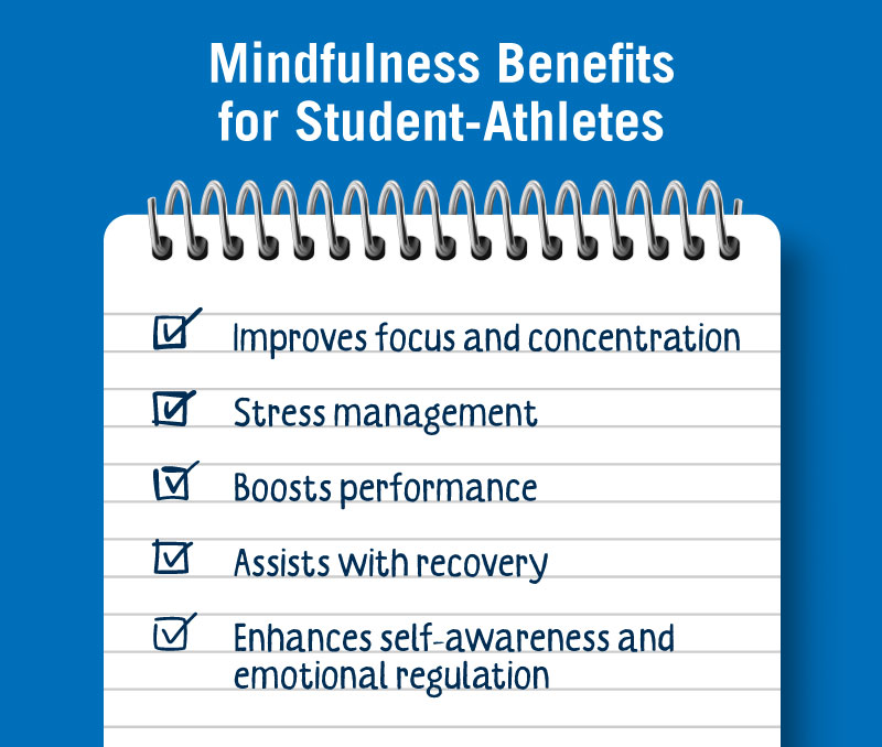 Mindfulness benefits for student athletes